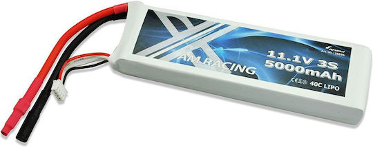 Amewi AMX Racing Baterie Li-Po 11.1V 5000mAh 40C 3S T-Plug Pentru Vehicul RC 2 Bucăți