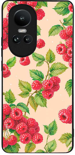 Sonique Fruit Series Oppo Reno10 5G Himbeer Handyhülle
