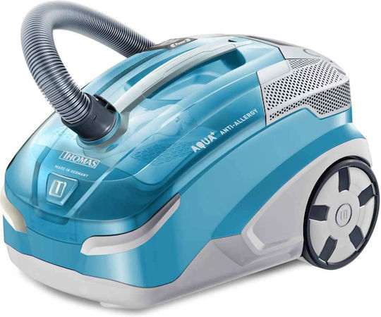 Aqua Anti Allergy Прахосмукачка за Сухо 1700W с Контейнер 1.8л Тюркоазена