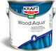 Kraft Wood Aqua Οικολογική Ακρυλική Ριπολίνη Πολυουρεθάνης 2.50lt Βαση P Mat