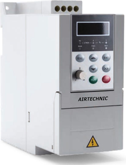 Inverter Ρυθμιστής Στροφών 2ηp 1.5kw 400v-400v Airtechnic 500 4t1.5b