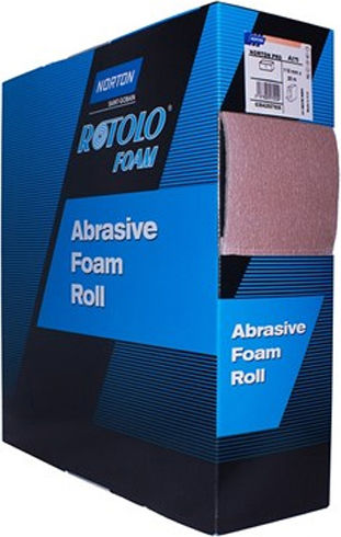 Norton Λειαντικό Ρολό Χειρός Rotolo Foam K400 Yellow