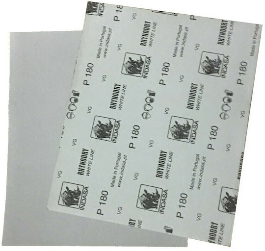Indasa Rhynalox White Line Dry Sand Paper White 230x280mm P280