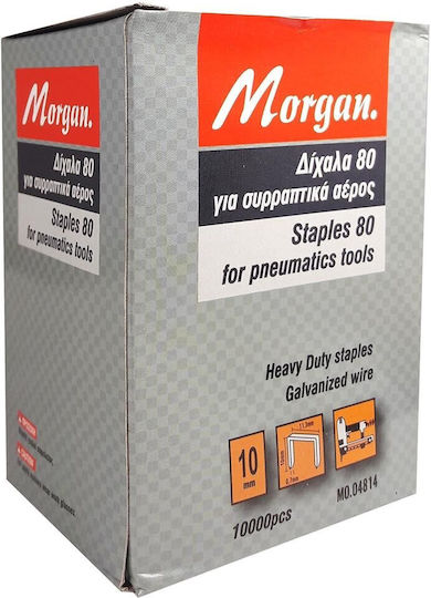 Staples For Stapler 80/14 10000pcs Morgan 4818