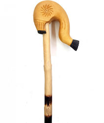 Wooden Art Traditional Wooden Walking Cane Pixari 1.20m 1.50m 0425