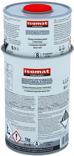 Isomat Epomax-l20 1 Kg Injectable Epoxy Resin 2 Components