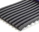 Πλαστικό Δάπεδο Crossmat Grey Μέτρο Φάρδος 120cm