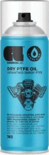 Cosmoslac Cosmos Lac Dry PTFE Oil Spray Lubricant Dry Film 400ml