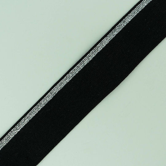 Kommerzielle Kochgeräte Teile & Zubehör Ελαστικό Double Καρβουνι 1 Γρ Ασημι Lurex 4 Cm Μέτρο