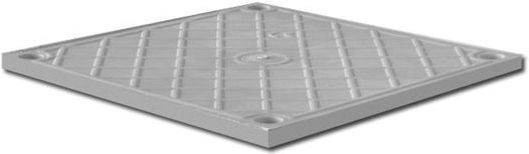 Viokar Καπακι Φρεατιου 200x200mm Γκρι 01-47-3350-1 Viobox