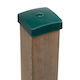 Capac Coloană Plastic 7x7cm Verde 53161