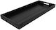 Claudina Wooden Black Serving Board 60x24x4