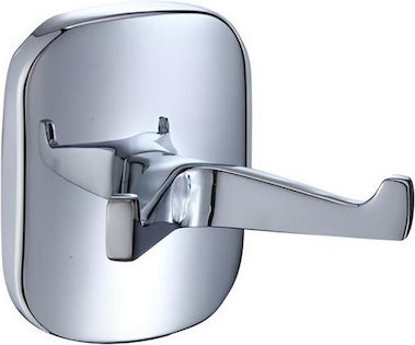 Inter Ceramic Haken Badezimmer Einzeln Schrauben Silber
