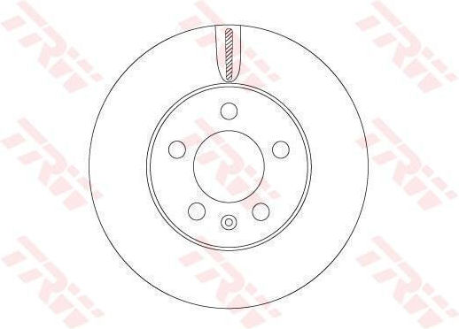 Δισκοπλακα Εμπρ Kamiq Polo 256mm 2q0-615-301-g-trw