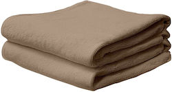 Fragente Hotel Bathroom Towel 160x80 cm Beige