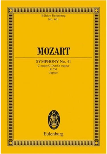 Schott Sohne Mozart Symphony N.41 Kv 551