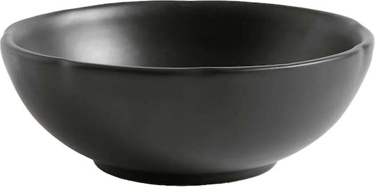 La Mediterranea Serving Bowl Round made of Melamine Gray with Diameter 15cm 24pcs