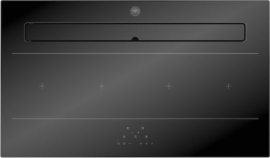 Bertazzoni Induction Cooktop Autonomous with Hood 87x51εκ.