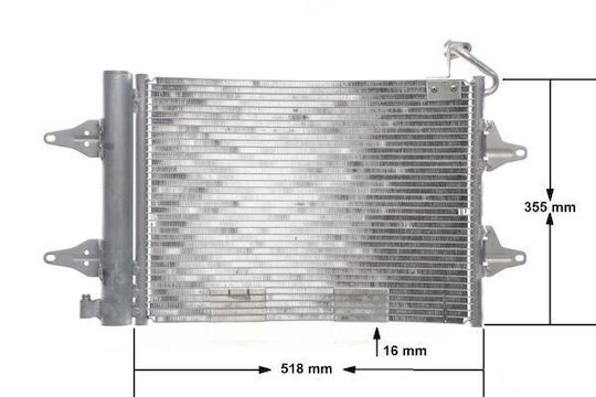 Mahle Car Air Condition Radiator for Seat Ibiza Skoda Fabia Volkswagen Polo
