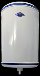Wall Mounted Metallic High Pressure Round Toilet Flush Tank White