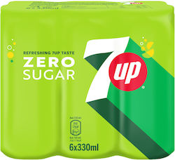 Soda de lămâie cu carbonatare, fără zahăr 6x330ml