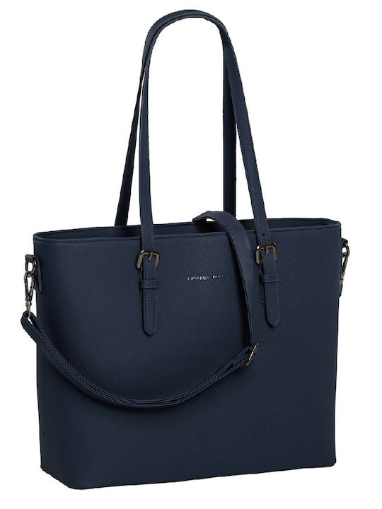 Daniel Ray Lithgow Damentasche Schultertasche Blau