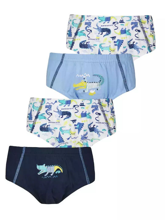 Energiers Crocodile Slip Set Kids' Set with Briefs Multicolour