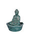 Balance Tabletop Decor Buddha Fountain Green Green Diameter 21cm X Height 24cm