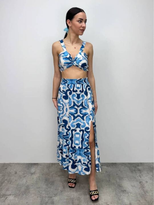 Obi Set mit Rock Blue
