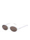 JohNocera Women's Sunglasses with White Plastic Frame MINA/262-C4-5317