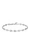 Luca Barra Дамско Гривна Anklet с дизайн Сърце от Стомана