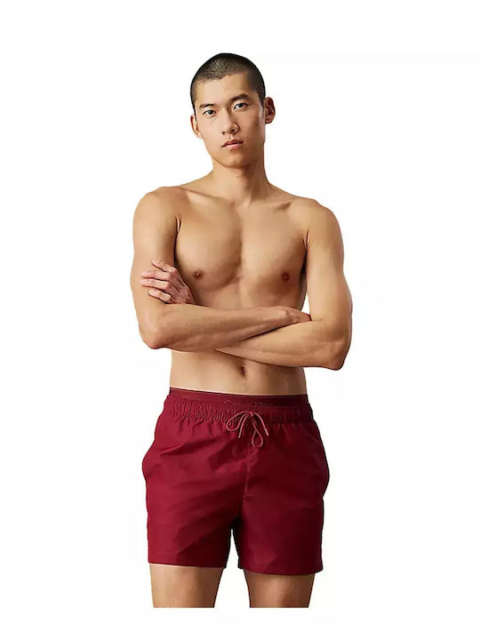 Calvin Klein Мъжки Бански Борд Шорти Ruby Wine