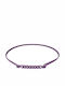 Elastic Women's Belt Lilac