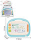 Trademarkt Kids Draw & Erase Board / Magnetic Board 28x21cm