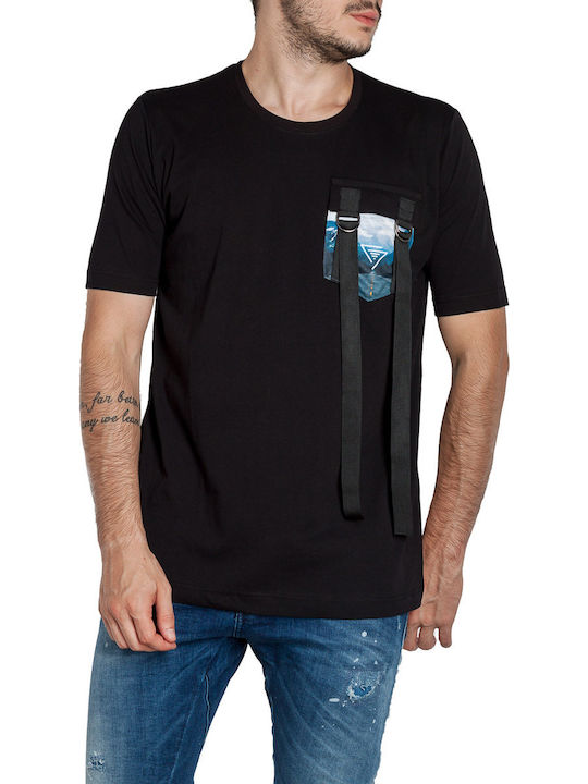 Stefan Fashion T-Shirt Black