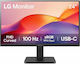 LG 24U421A-B VA HDR Curved Monitor 24" FHD 1920x1080 με Χρόνο Απόκρισης 5ms GTG