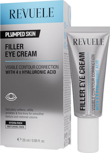 Revuele Plumped Skin Filler Κρέμα Ματιών για Αντιγήρανση , Ενυδάτωση & Μαύροι Κύκλοι 25ml
