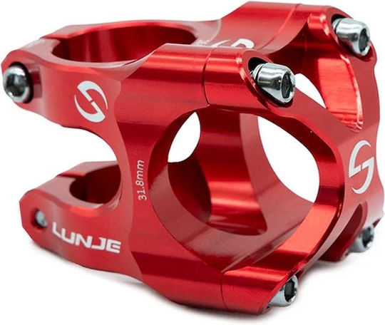 Lunje Handlebar Stem A-head 31.8 Red