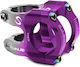 Lunje Handlebar Stem A-head 31.8 Gray-Purple