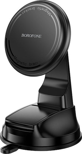 Borofone Βάση Κινητού Αυτοκινήτου 4.5" - 7" με Μαγνήτη Μαύρη