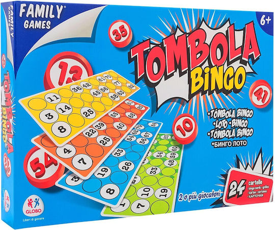 Board Game Bingo Tombola 6+ Years Old Globo