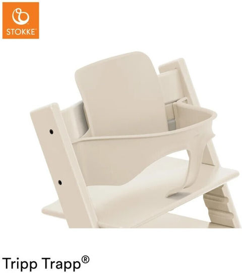 Stokke Κάθισμα για Καρεκλάκι Φαγητού Tripp Trapp Vanilla White