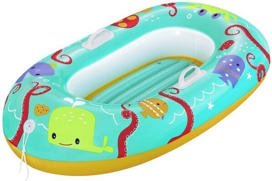 Bestway Children's Inflatable Boat Yellow 137x89cm