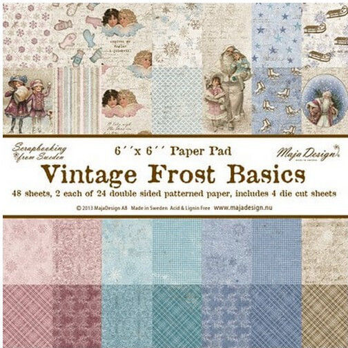 Vintage Frost Basic Double Sided Scrapbooking Album