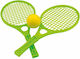 Σετ Ρακέτες Τένις Μπαλάκι Tennis Mochtoys Green