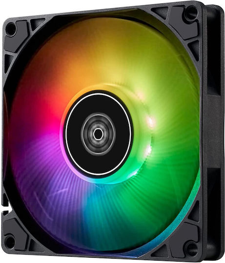 Silverstone Air Slimmer 90 Ventilator Pentru Carcasă 92mm cu Iluminare ARGB și Conexiune 4-Pin PWM