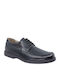 Leder Herren Freizeitschuhe Schwarz
