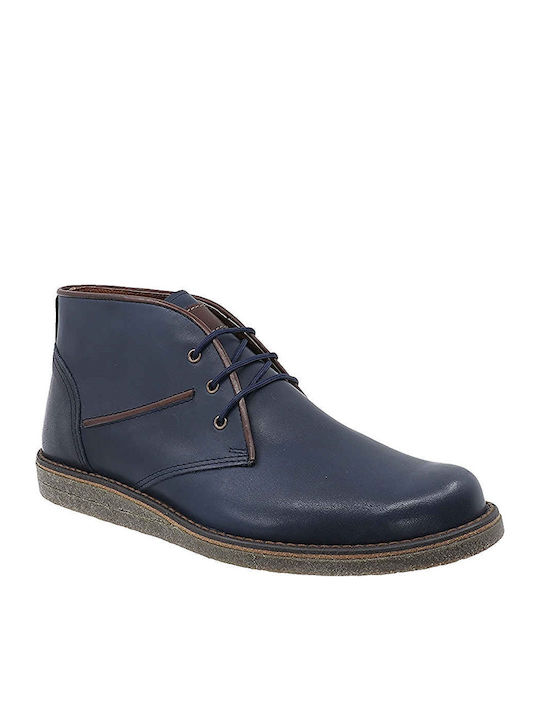 Leder Schwarz Herrenstiefel