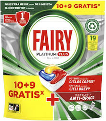 Fairy Platinum Plus 19 Dishwasher Pods Fairy Platinum Plus 19 Dishwasher Pods