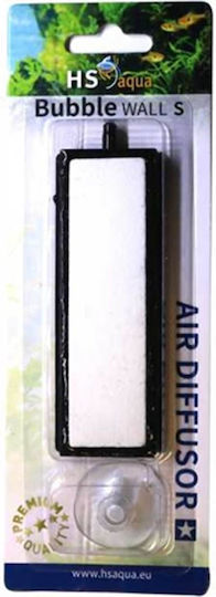 Πορολιθος Οξυγονωσης Νερου Hs Aqua Bubble Wall S 10 Cm Zwart
